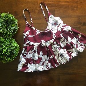 Floral Crop Top